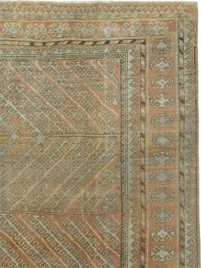 Vintage Central Asian Baluch Carpet, No.24361 - Gss