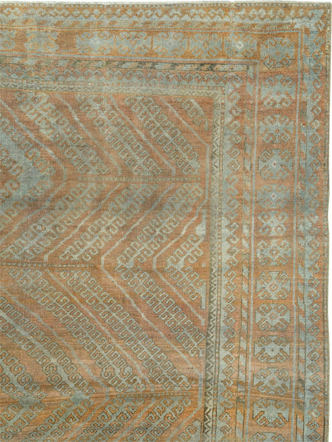 Vintage Central Asian Baluch Carpet, No.24361 - Gss