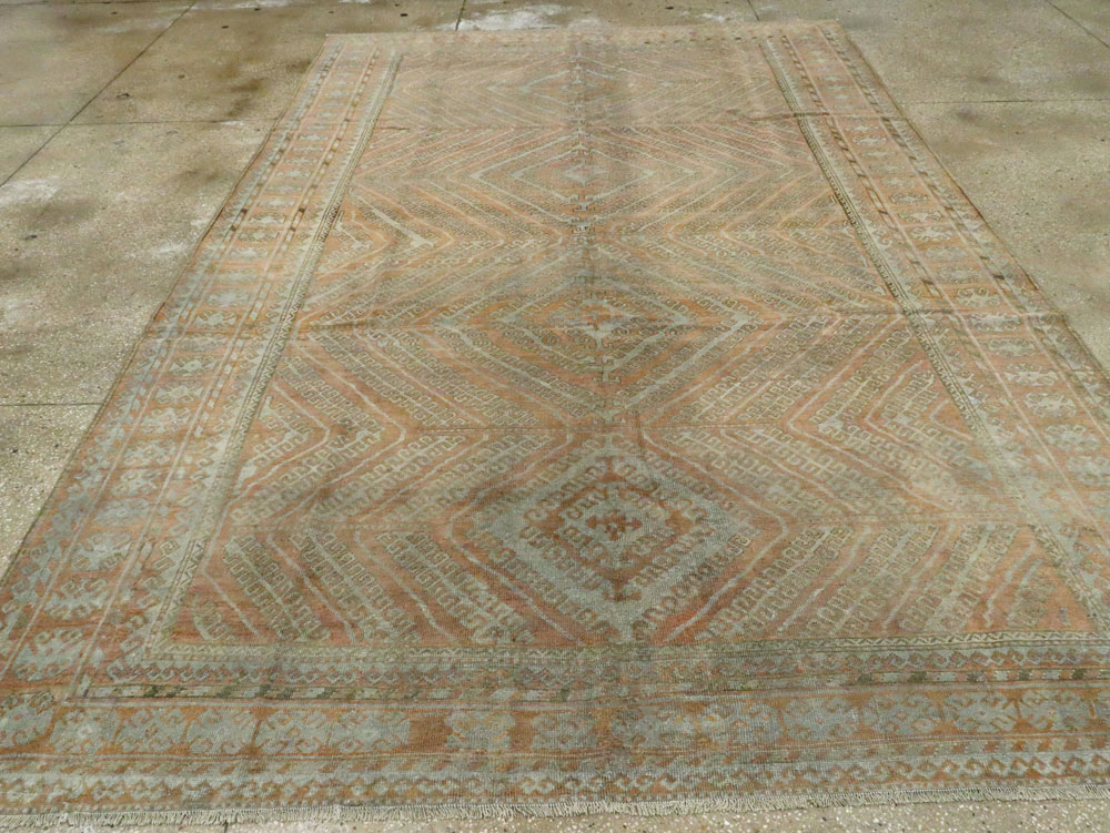 Vintage Central Asian Baluch Carpet, No.24361 - Gss