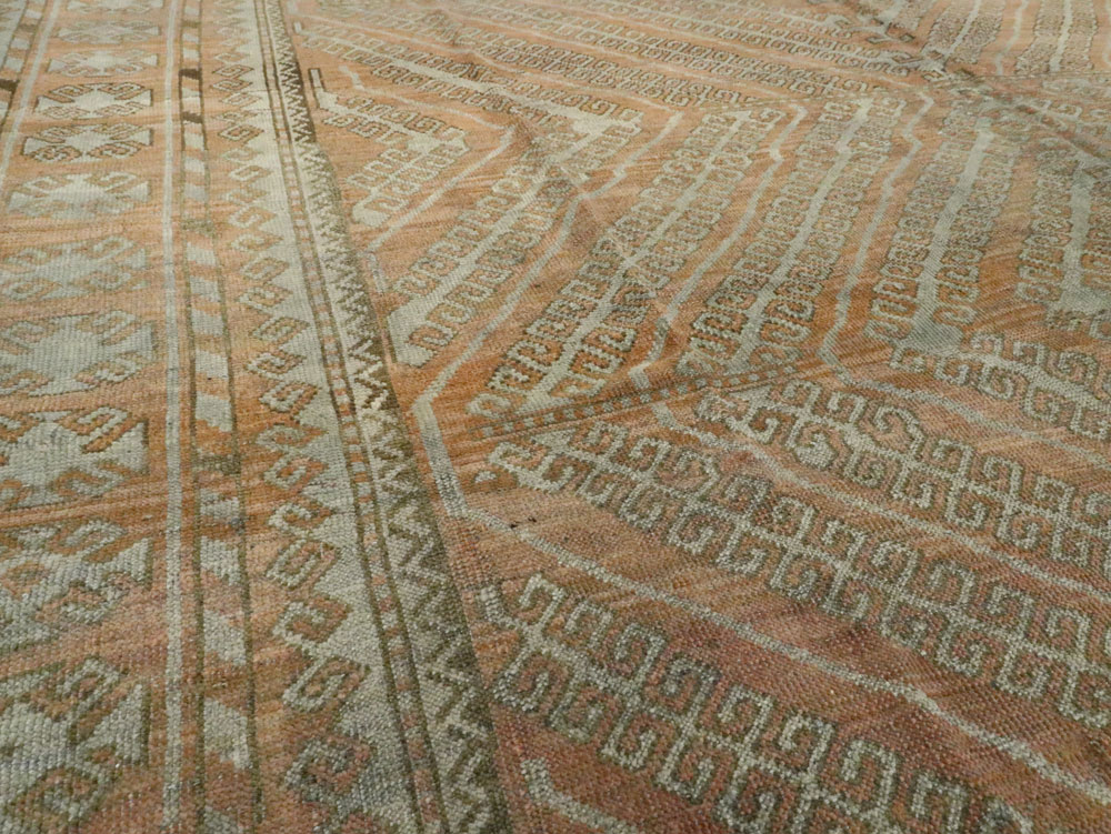 Vintage Central Asian Baluch Carpet, No.24361 - Gss