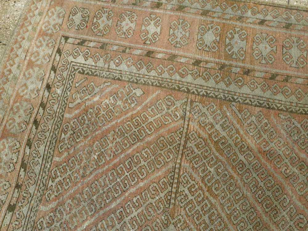 Vintage Central Asian Baluch Carpet, No.24361 - Gss