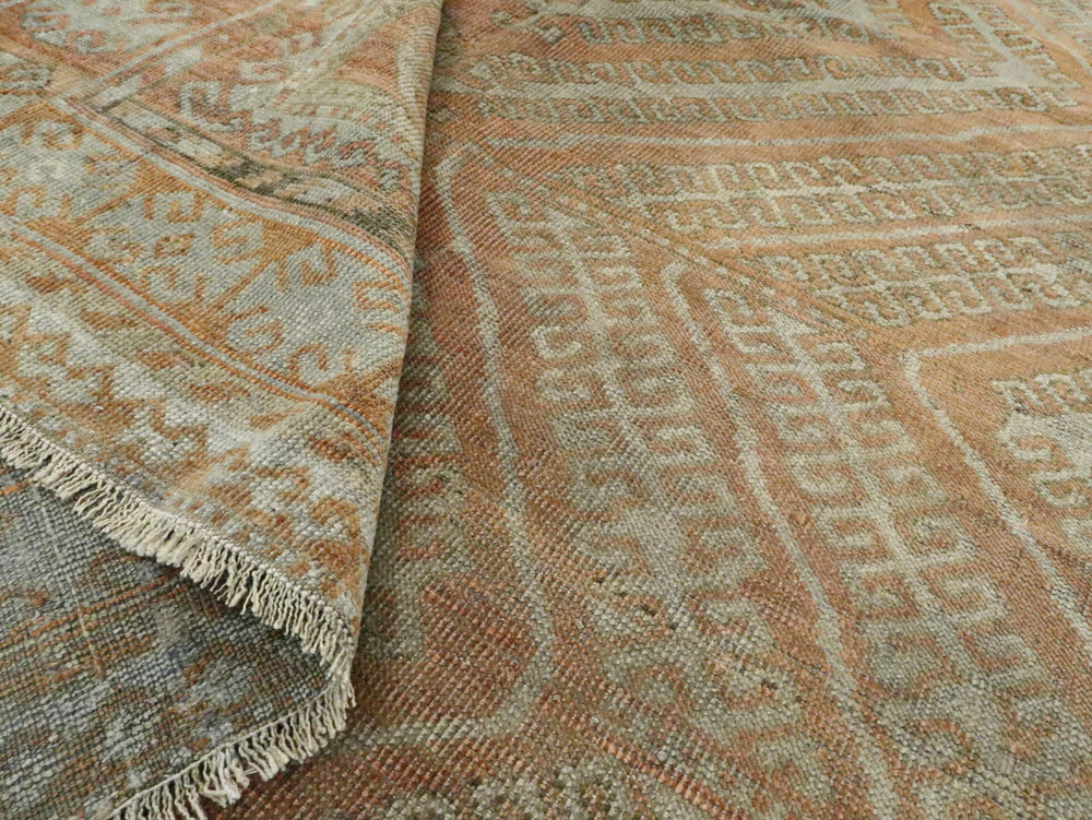 Vintage Central Asian Baluch Carpet, No.24361 - Gss