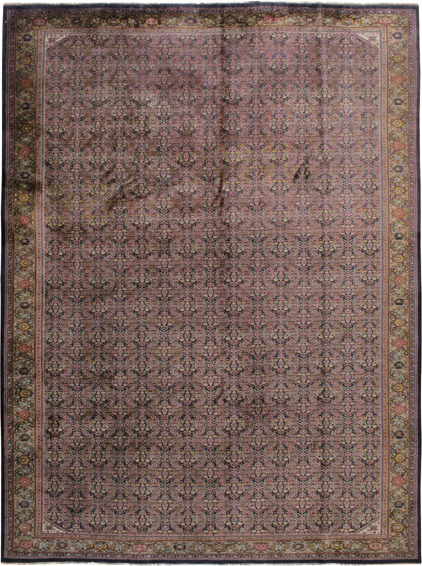 Antique Indian Lahore Carpet, No.24362 - Gss