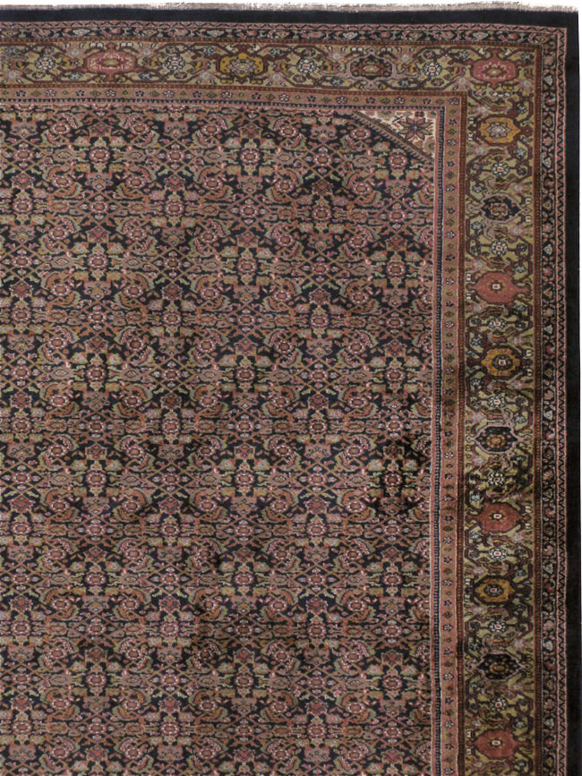 Antique Indian Lahore Carpet, No.24362 - Gss
