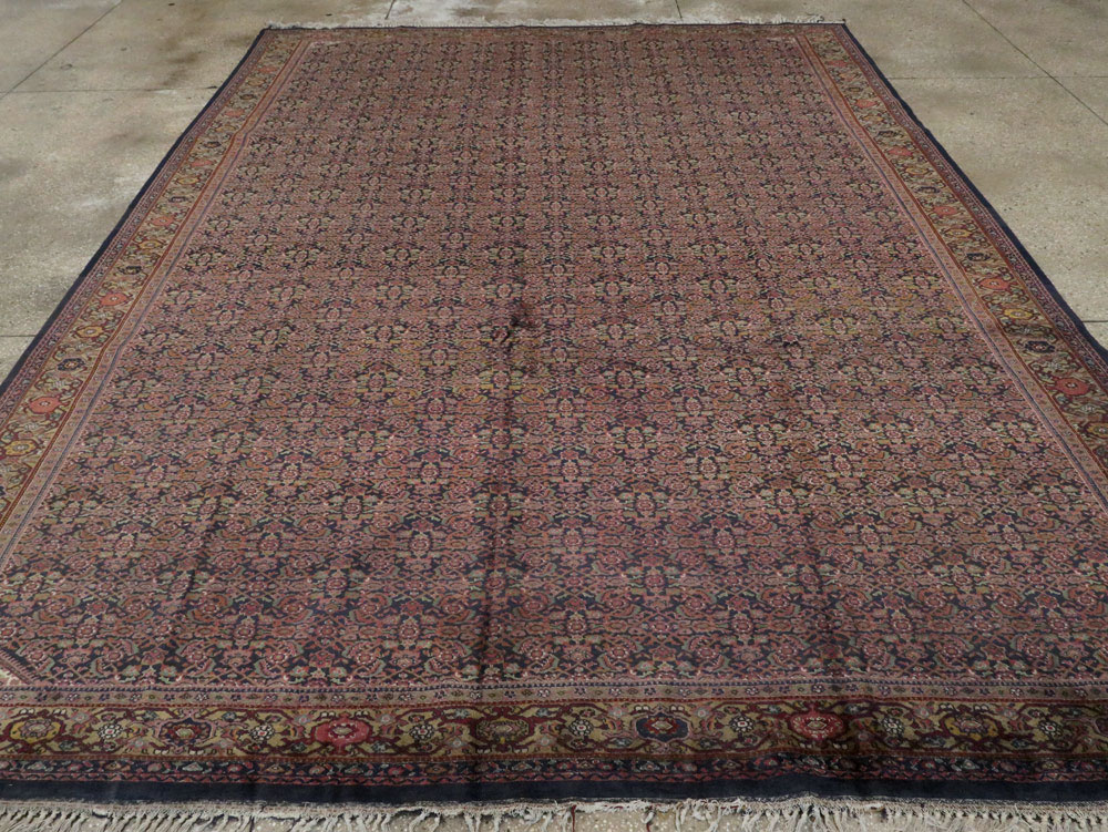 Antique Indian Lahore Carpet, No.24362 - Gss