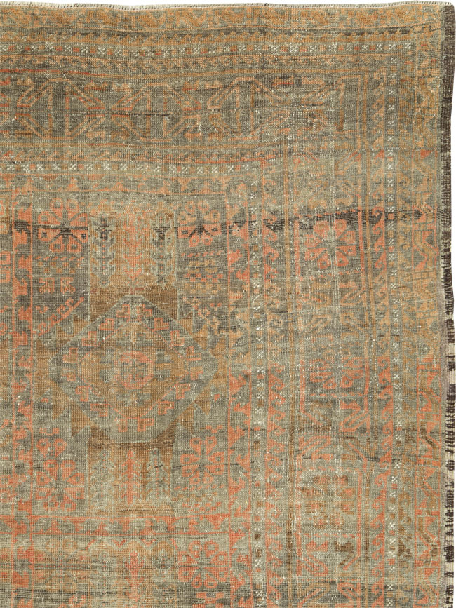 Vintage Persian Baluch Rug, No.24363 - Gss