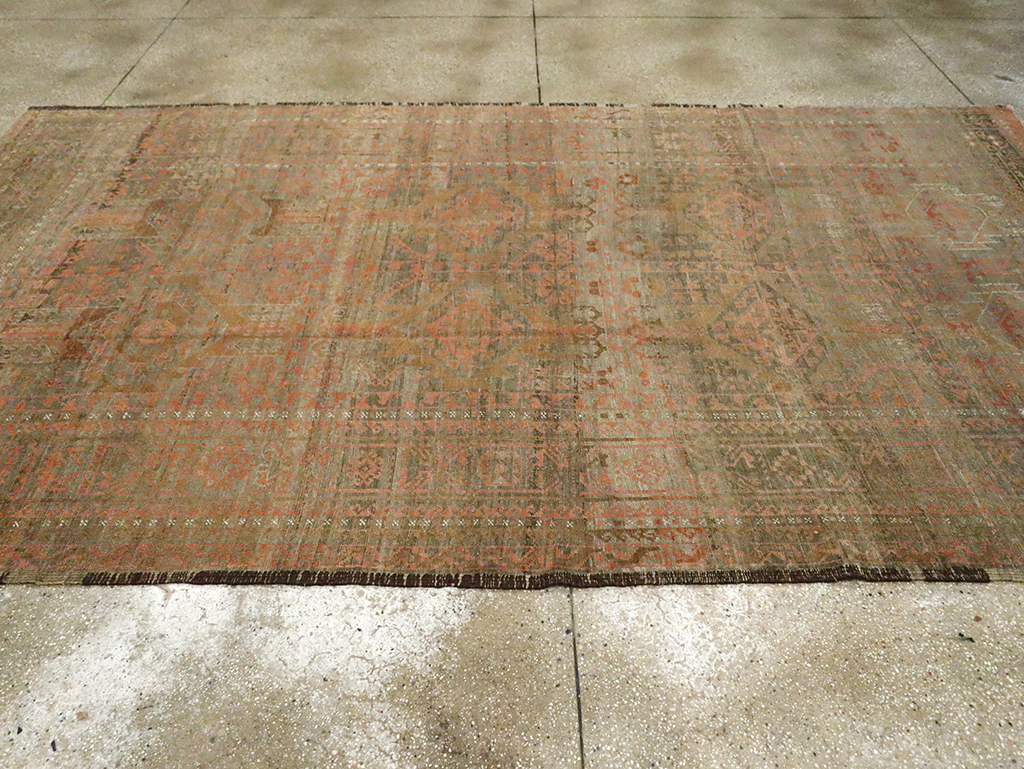 Vintage Persian Baluch Rug, No.24363 - Gss