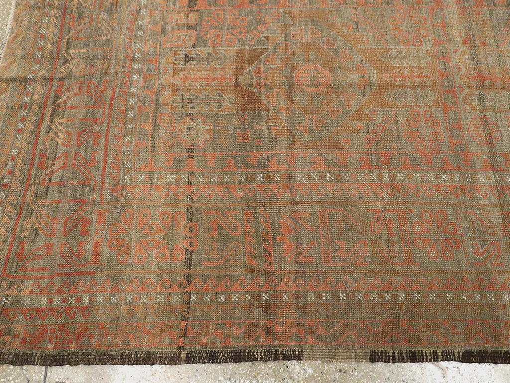 Vintage Persian Baluch Rug, No.24363 - Gss