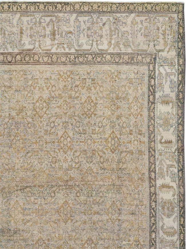 Antique Persian Malayer Oversize Carpet, No.24369 - Gss