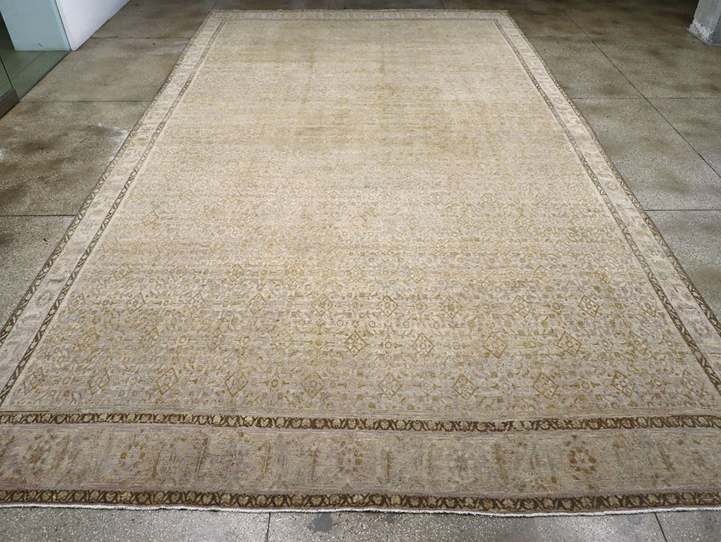 Antique Persian Malayer Oversize Carpet, No.24369 - Gss