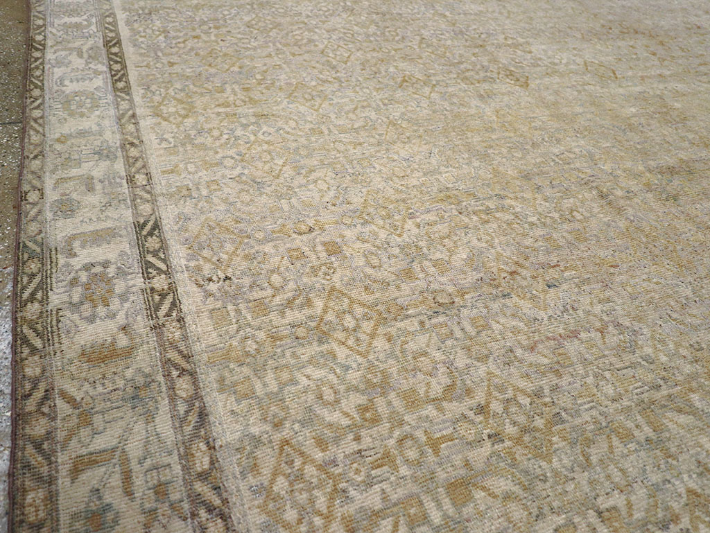 Antique Persian Malayer Oversize Carpet, No.24369 - Gss