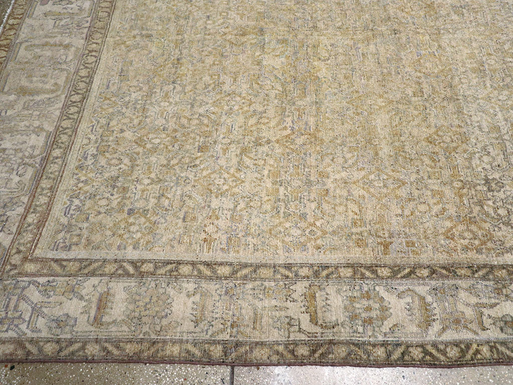 Antique Persian Malayer Oversize Carpet, No.24369 - Gss