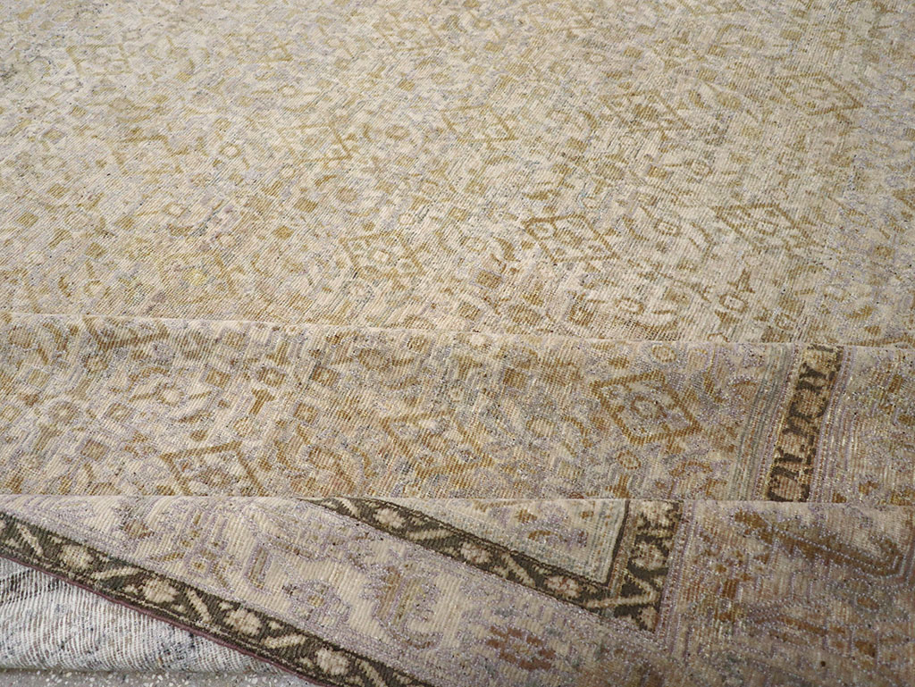 Antique Persian Malayer Oversize Carpet, No.24369 - Gss