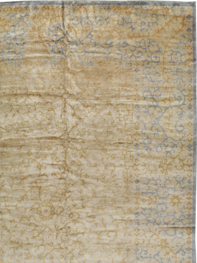 Modern East Turkestan Khotan Carpet, No.24370 - Gss