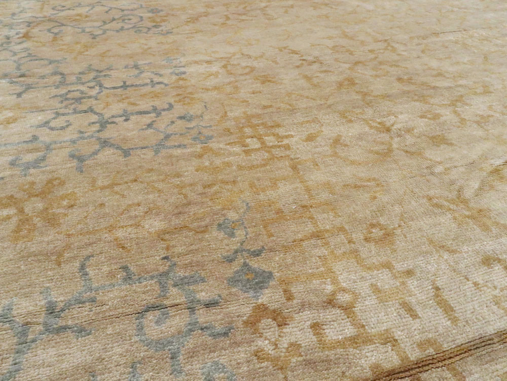 Modern East Turkestan Khotan Carpet, No.24370 - Gss