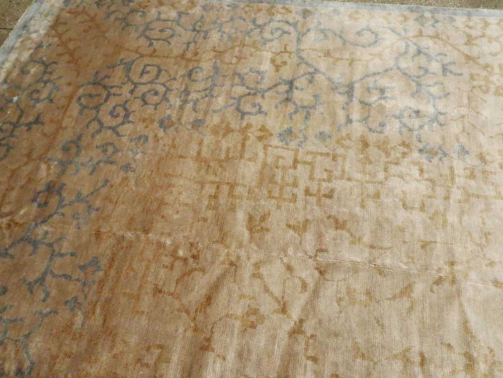 Modern East Turkestan Khotan Carpet, No.24370 - Gss