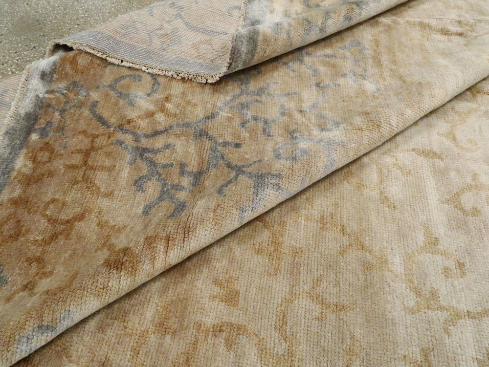 Modern East Turkestan Khotan Carpet, No.24370 - Gss