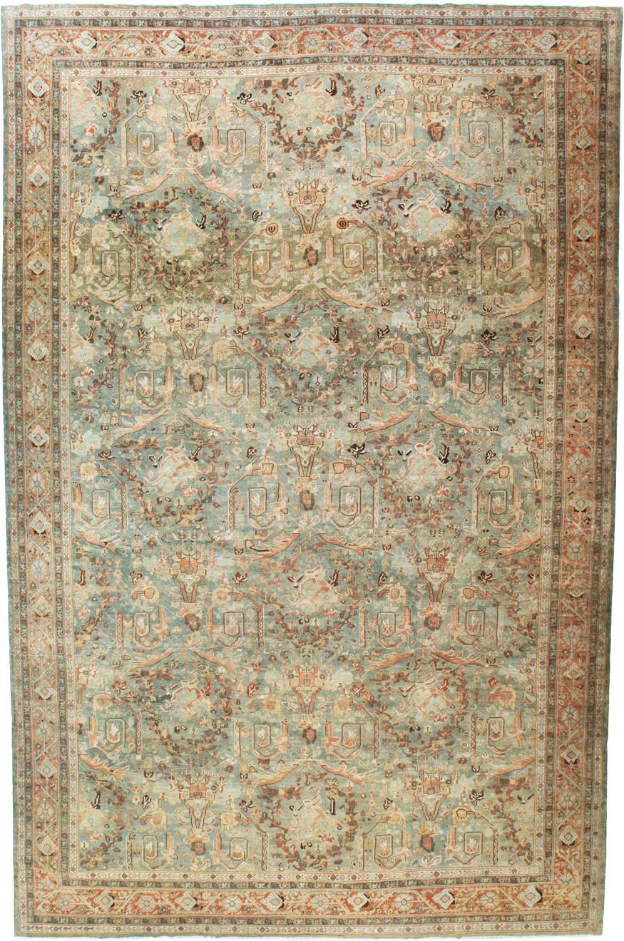 Antique Persian Mahal Carpet, No.24372 - Gss