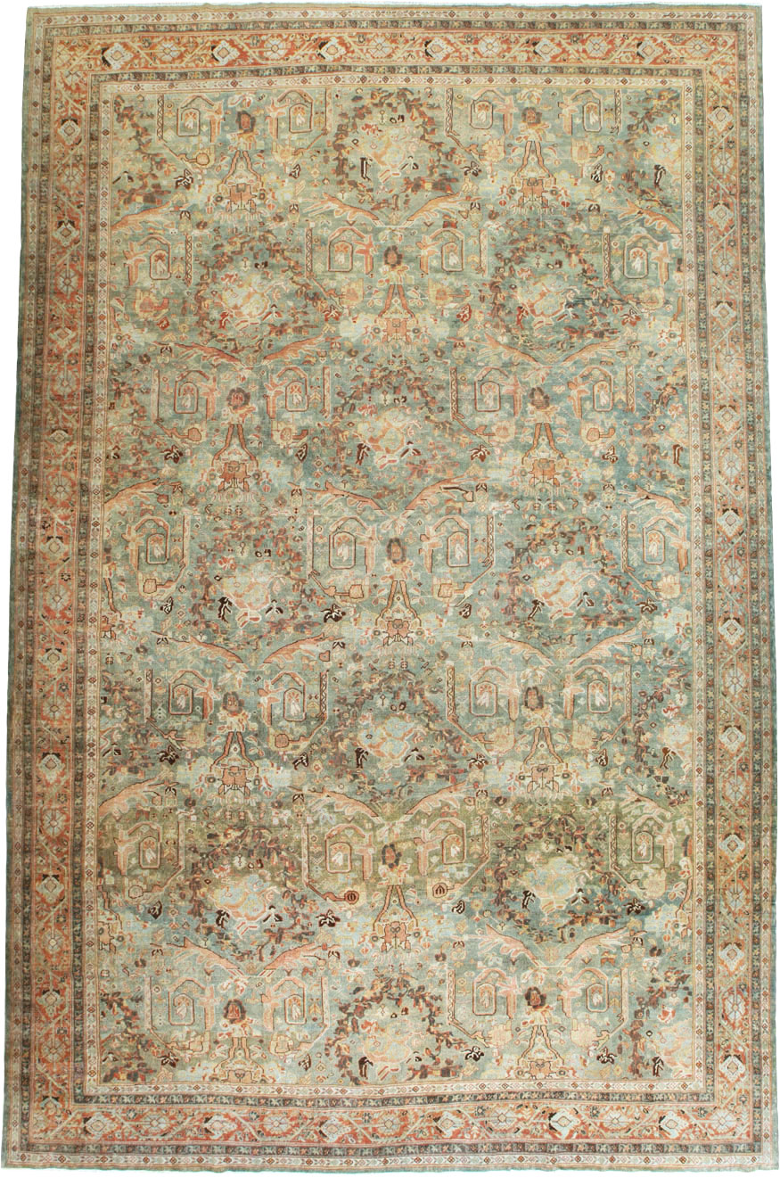 Antique Persian Mahal Carpet, No.24372 - Gss