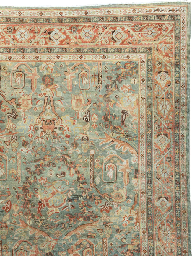 Antique Persian Mahal Carpet, No.24372 - Gss
