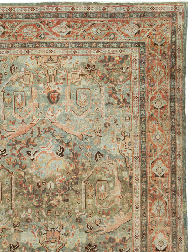 Antique Persian Mahal Carpet, No.24372 - Gss