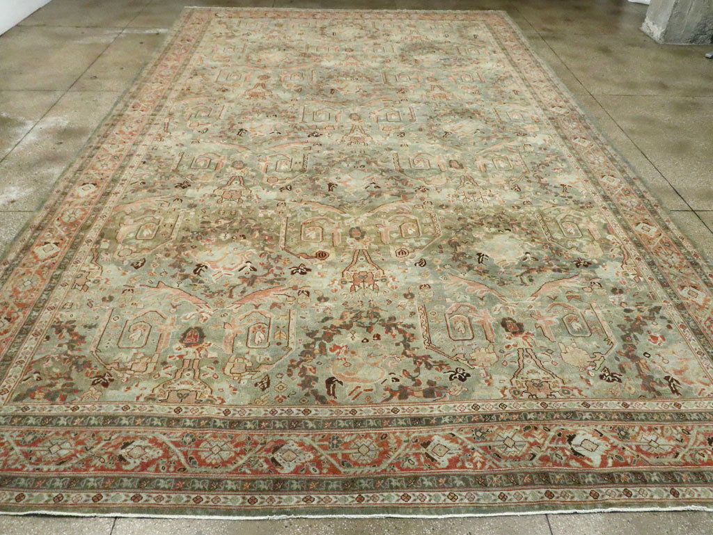 Antique Persian Mahal Carpet, No.24372 - Gss