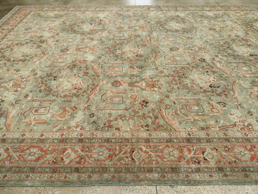 Antique Persian Mahal Carpet, No.24372 - Gss