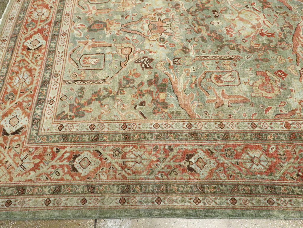 Antique Persian Mahal Carpet, No.24372 - Gss