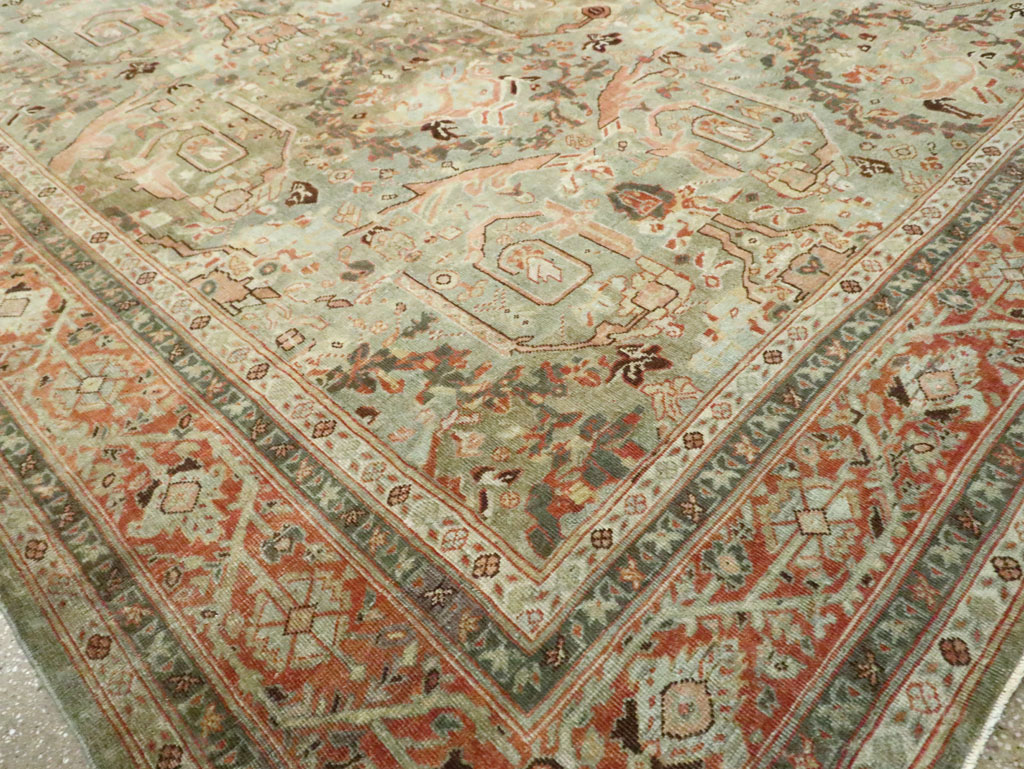 Antique Persian Mahal Carpet, No.24372 - Gss