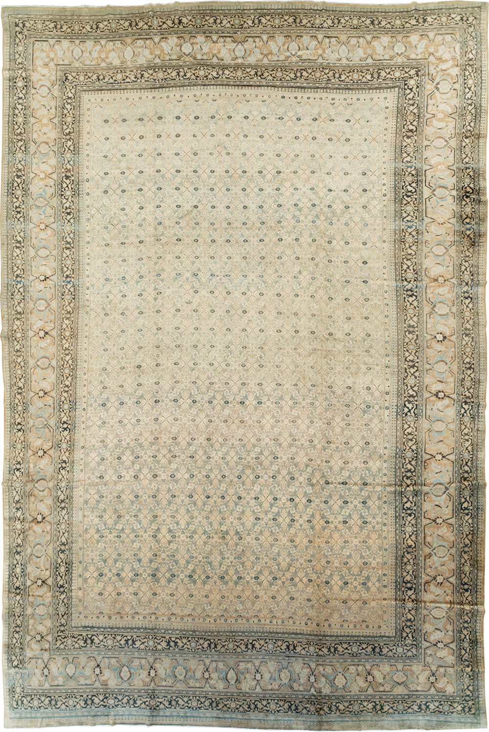 Antique Persian Dorokhsh Oversize Carpet, No.24373 - Gss