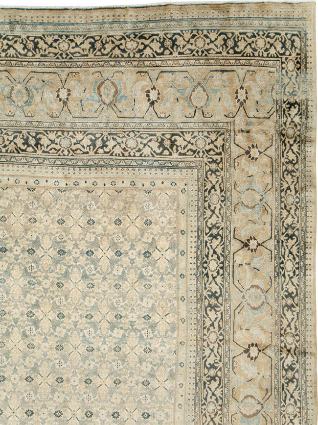 Antique Persian Dorokhsh Oversize Carpet, No.24373 - Gss