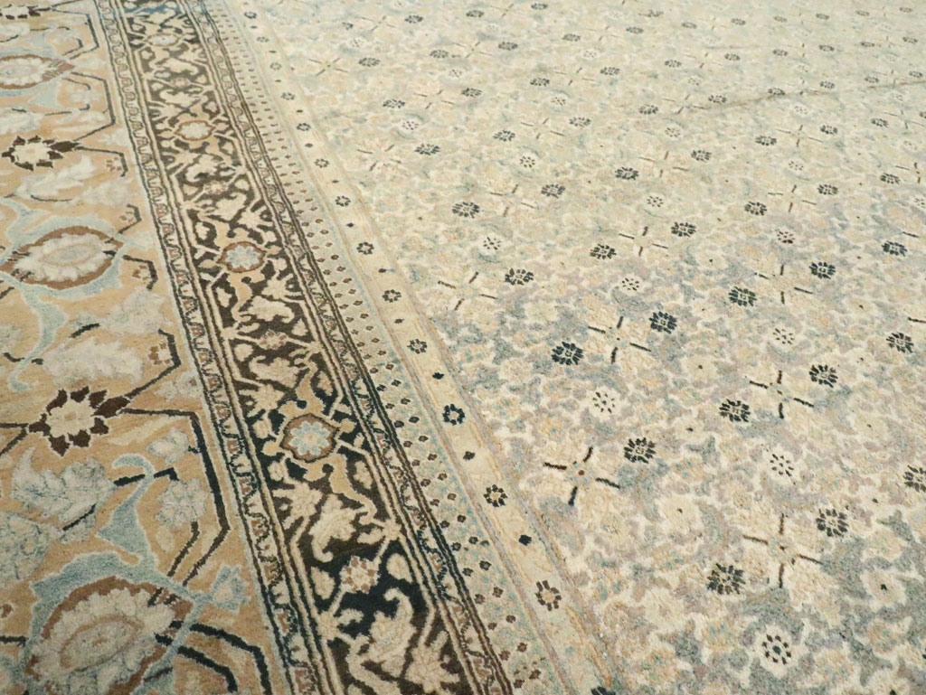 Antique Persian Dorokhsh Oversize Carpet, No.24373 - Gss