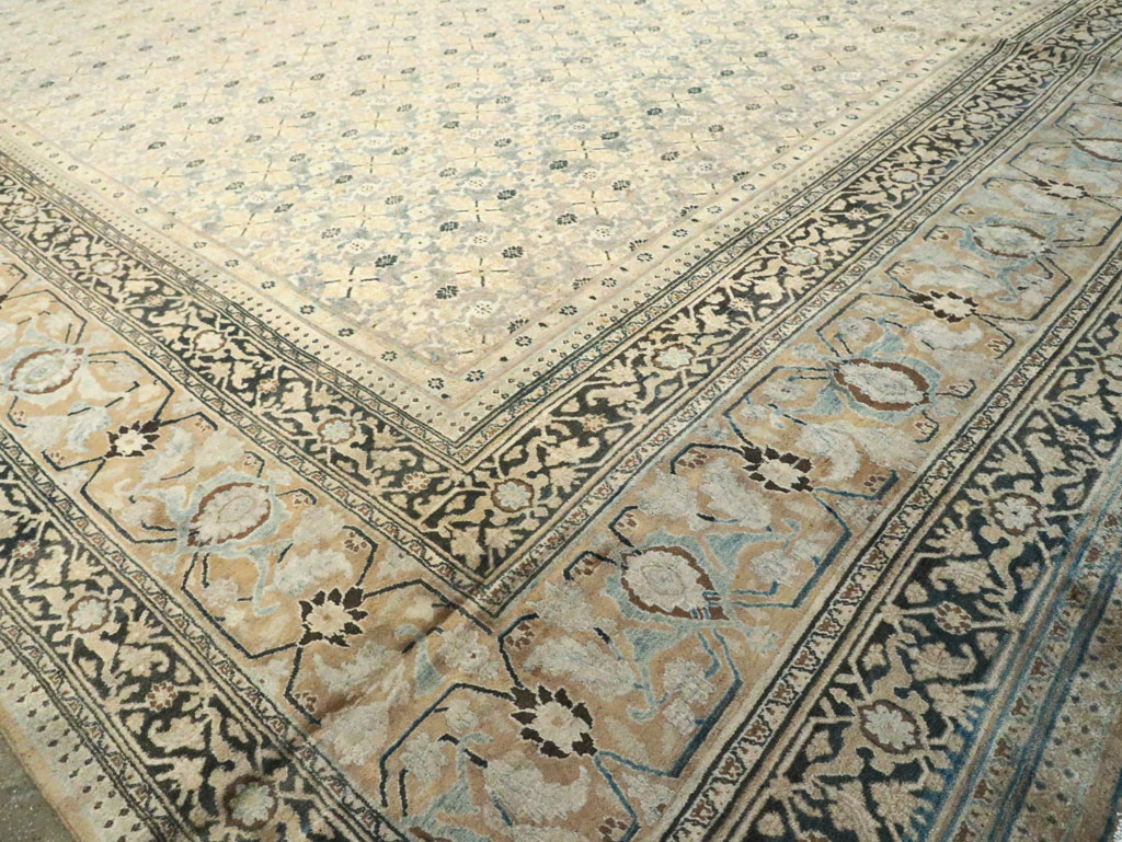 Antique Persian Dorokhsh Oversize Carpet, No.24373 - Gss