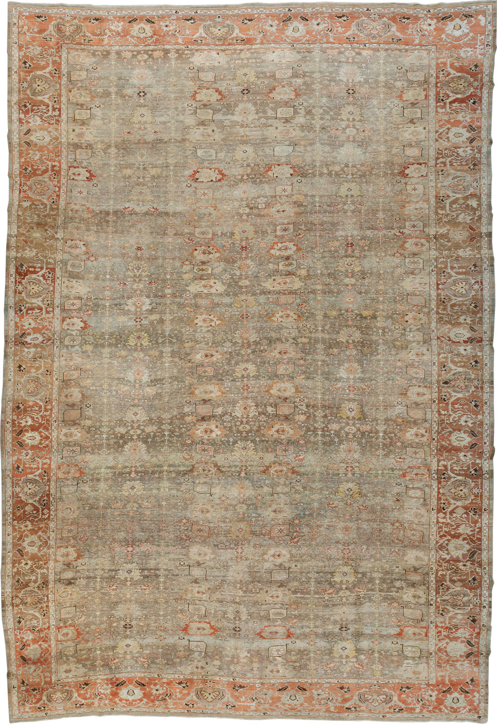 Antique Persian Bidjar Carpet, No.24374 - Gss
