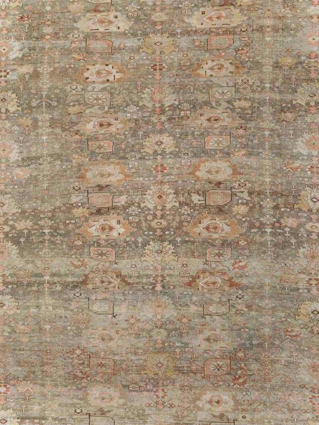 Antique Persian Bidjar Carpet, No.24374 - Gss