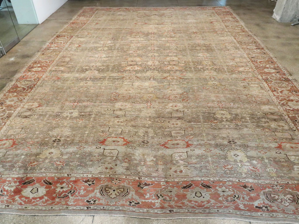 Antique Persian Bidjar Carpet, No.24374 - Gss