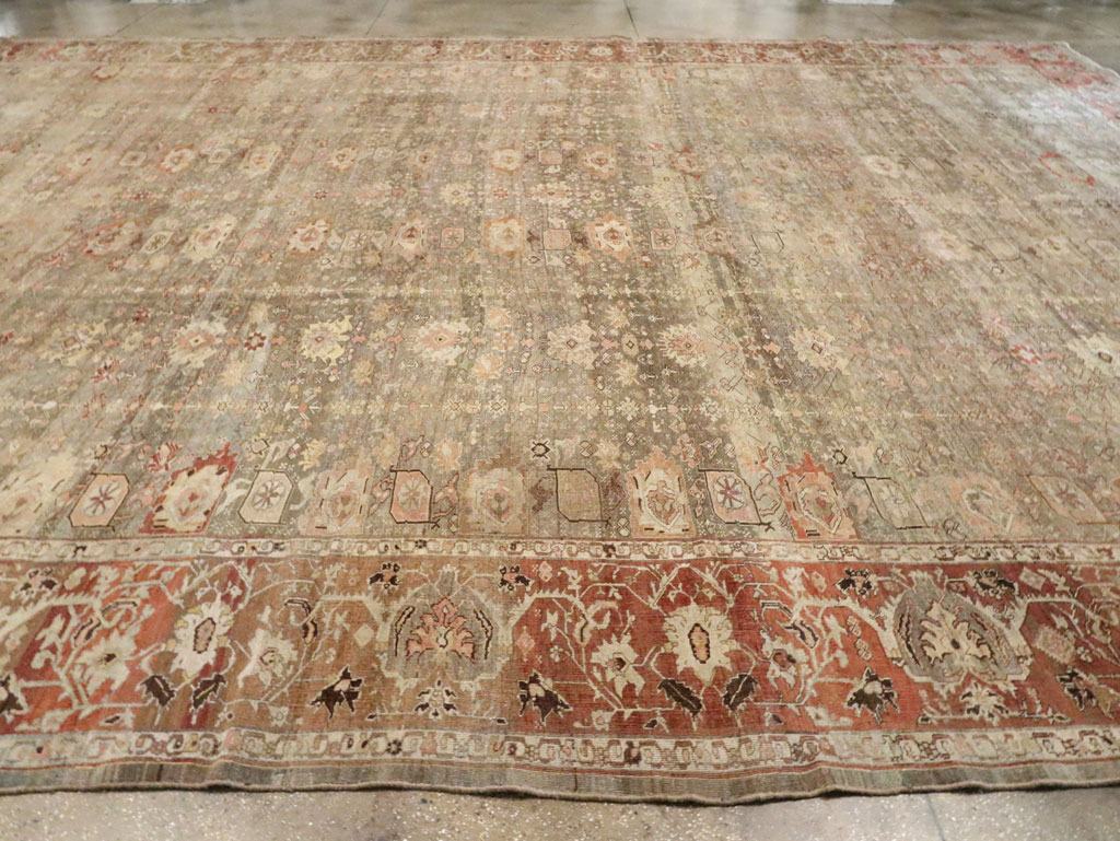 Antique Persian Bidjar Carpet, No.24374 - Gss