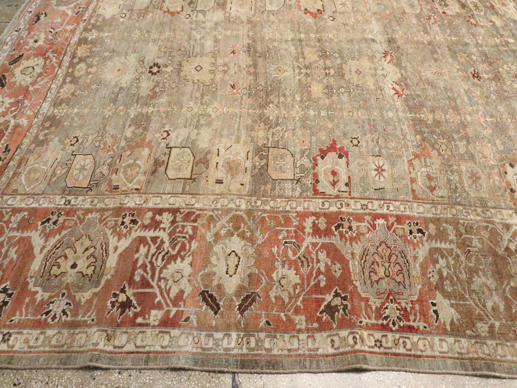 Antique Persian Bidjar Carpet, No.24374 - Gss