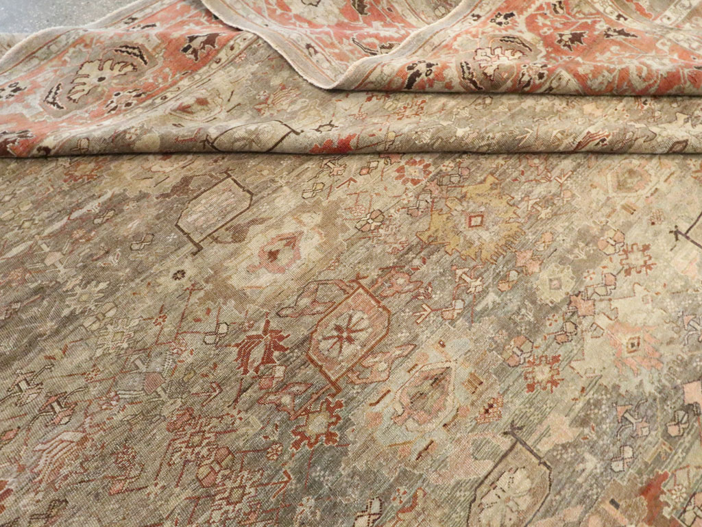 Antique Persian Bidjar Carpet, No.24374 - Gss