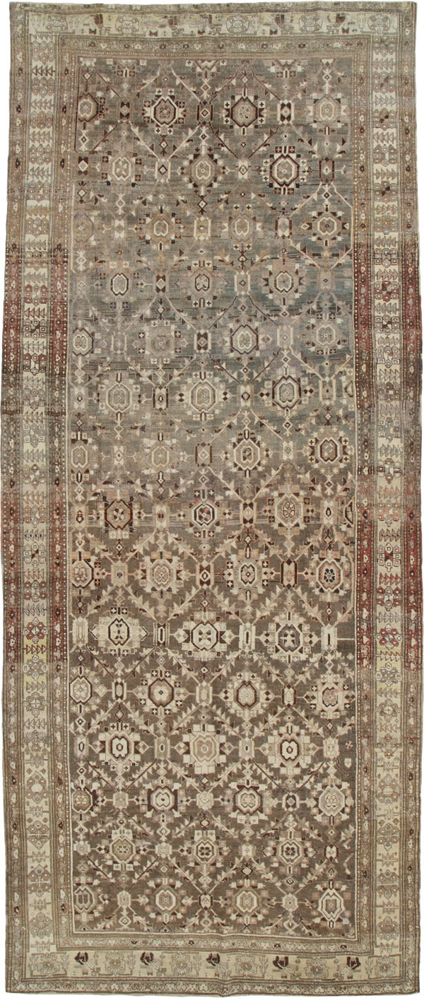 Antique Persian Malayer Gallery Carpet, No.24384 - Gss