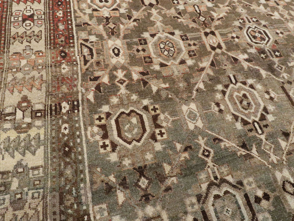 Antique Persian Malayer Gallery Carpet, No.24384 - Gss