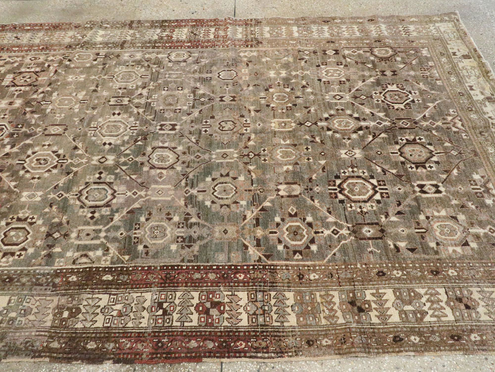 Antique Persian Malayer Gallery Carpet, No.24384 - Gss