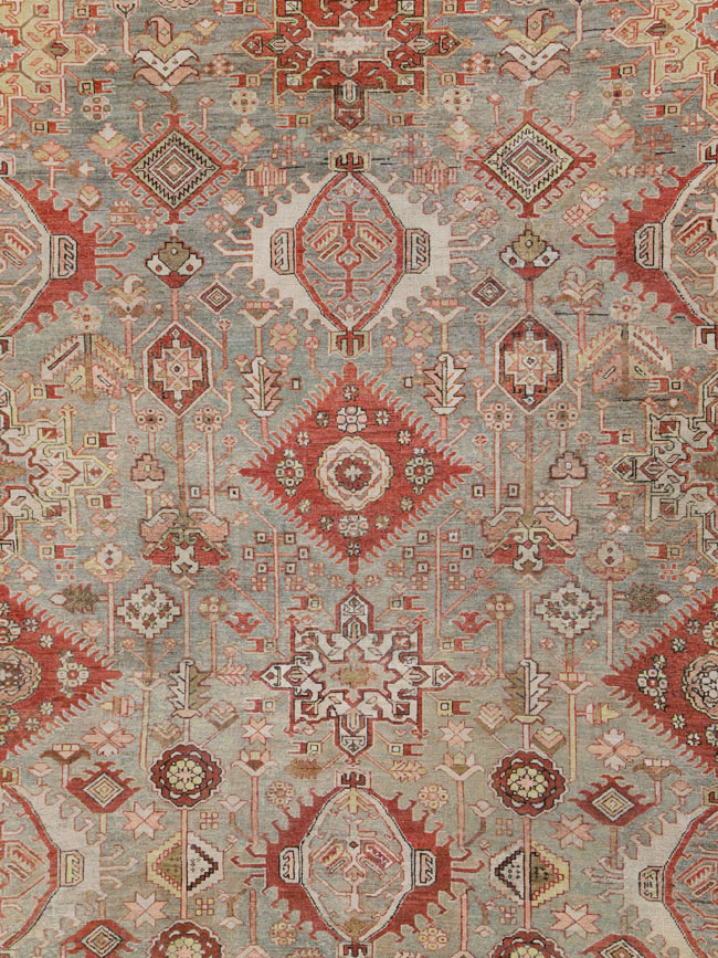 Antique Persian Karajeh Carpet, No.24387 - Gss