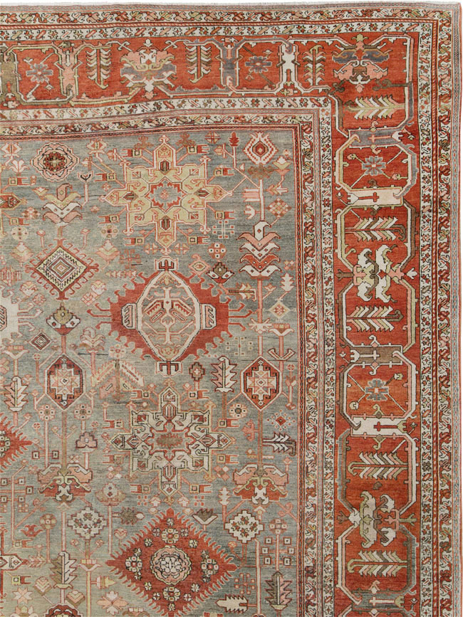 Antique Persian Karajeh Carpet, No.24387 - Gss