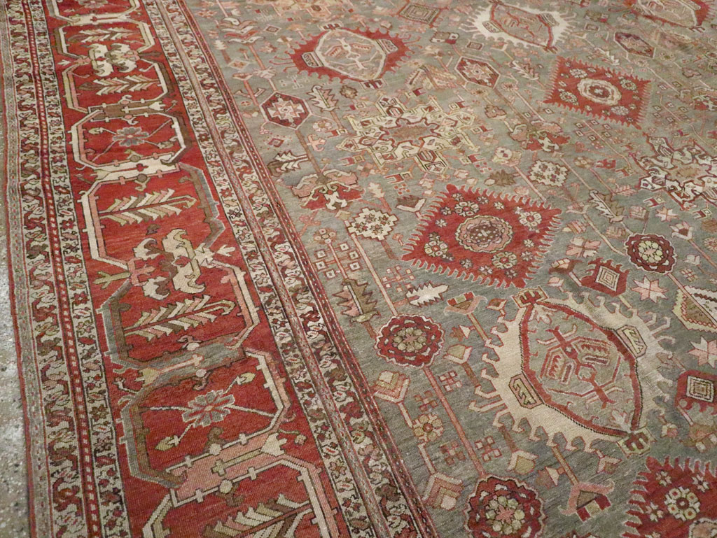 Antique Persian Karajeh Carpet, No.24387 - Gss