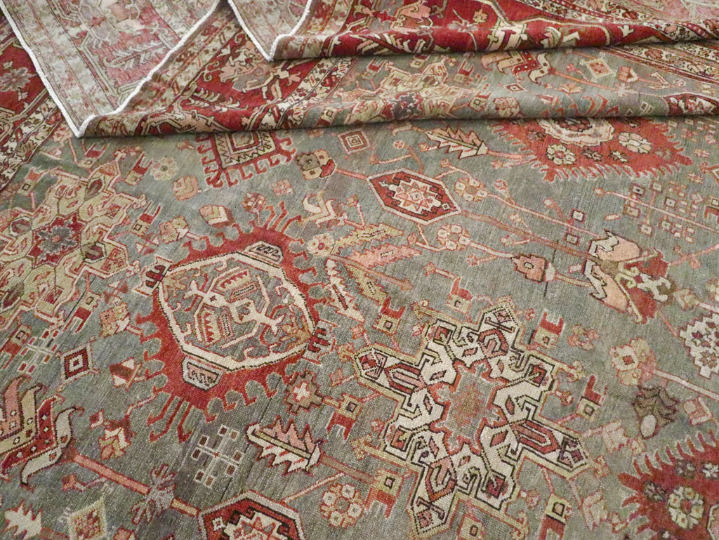 Antique Persian Karajeh Carpet, No.24387 - Gss