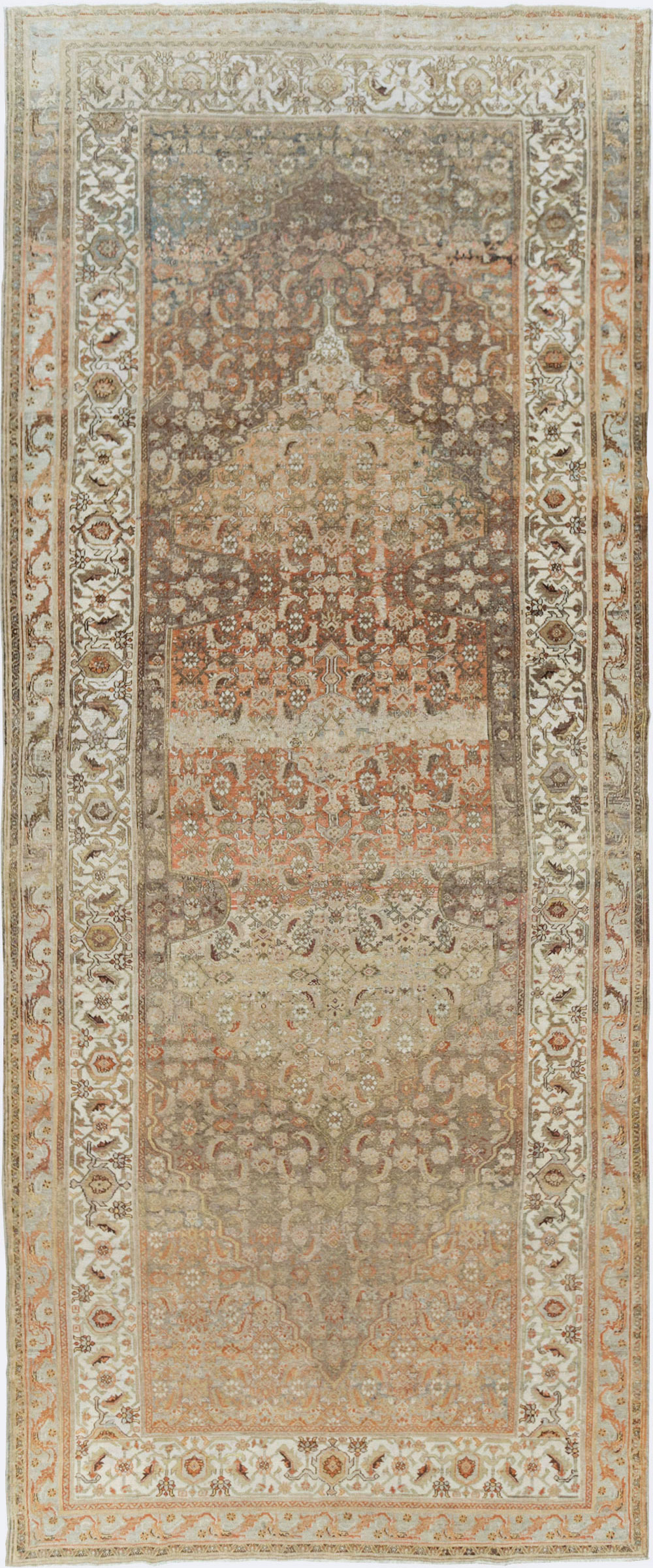 Antique Persian Bibikabad Carpet, No.24388 - Gss