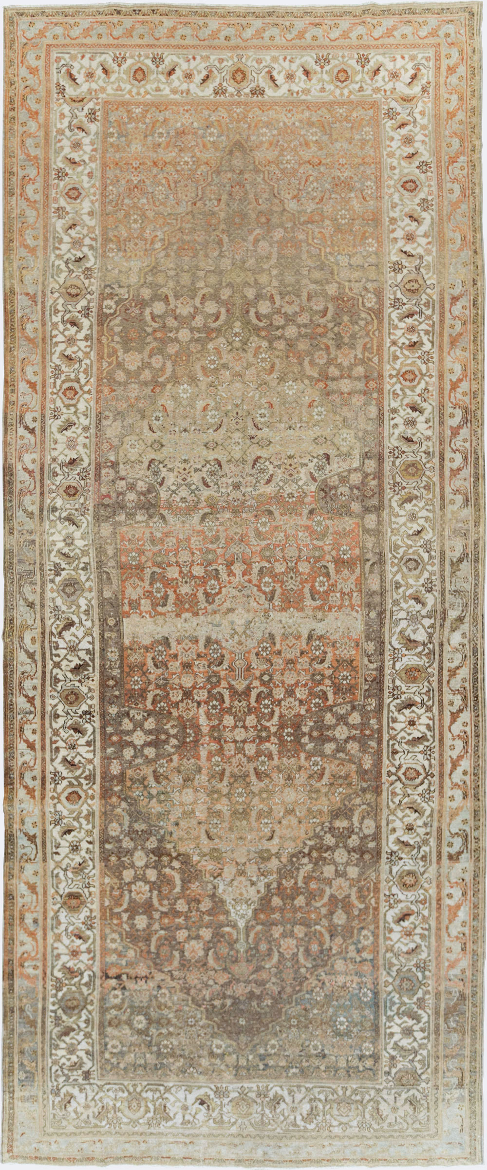 Antique Persian Bibikabad Carpet, No.24388 - Gss