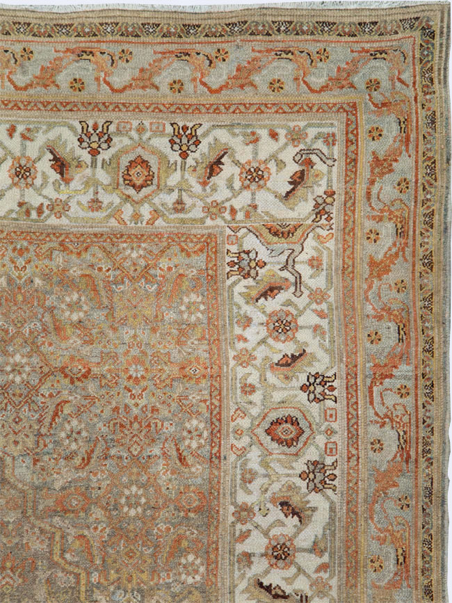 Antique Persian Bibikabad Carpet, No.24388 - Gss