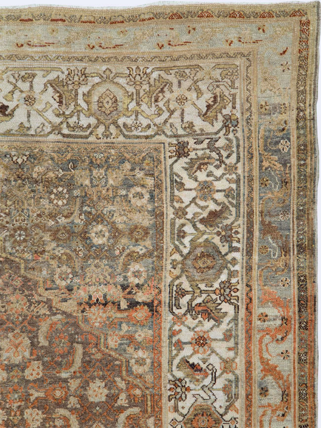 Antique Persian Bibikabad Carpet, No.24388 - Gss
